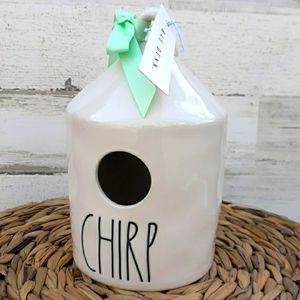 NWT RAE DUNN "CHIRP" BIRDHOUSE